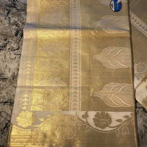Brand New Kerala Kasavu Saree